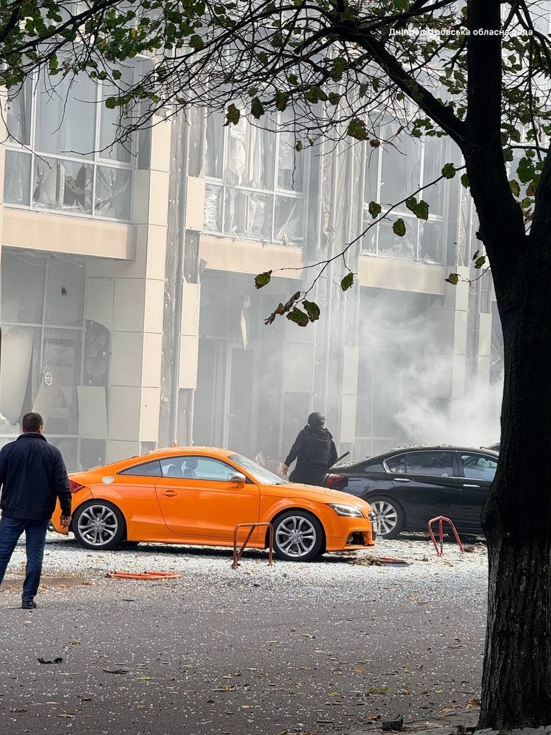 Удар по Дніпру