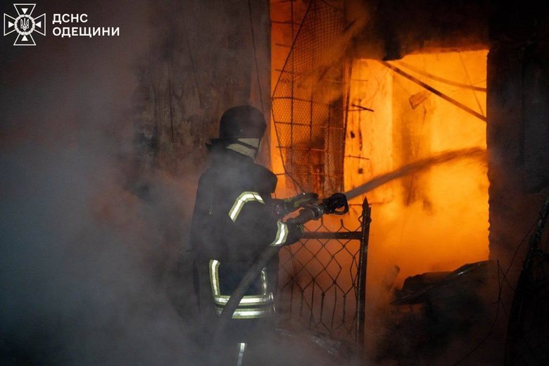 последствия ударов по Одессе