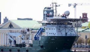 Support vessel "NEFRIT" hit at port of Sochi – Navy. VIDEO