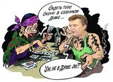 Сидеть тебе скоро в казённом доме...