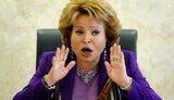 Matviyenko’s speech in Geneva was boycotted by dozens of MPs