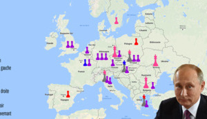 "They support Putin": map of pro-Russian parties in Europe. PHOTO