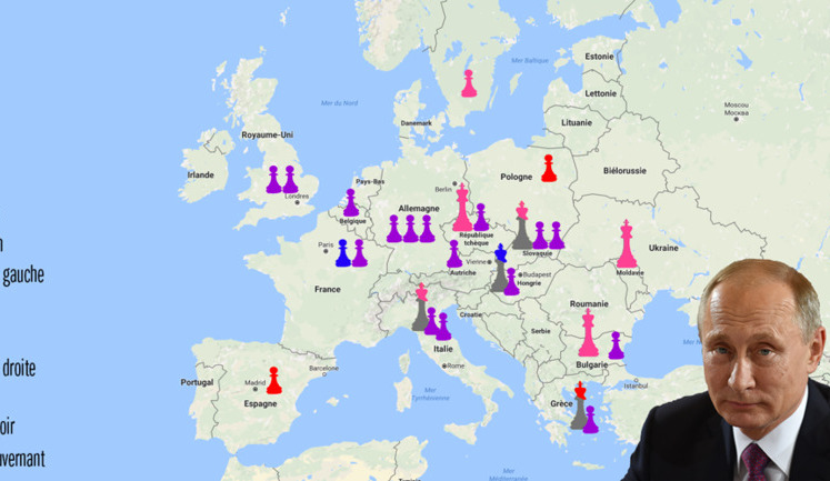 "They support Putin": map of pro-Russian parties in Europe. PHOTO