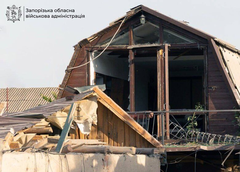 Shelling in Zaporizhzhia