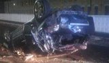 Дівчина-підліток за кермом батьківського автомобіля врізалася в бетонну огорожу на Волині, - поліція. ФОТО