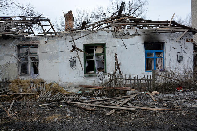 руины дебальцево