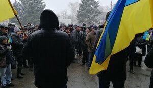 У захоплених окупантами Марківці та Білокуракиному на Луганщині відбулися проукраїнські мітінги. ФОТОрепортаж+ВІДЕО