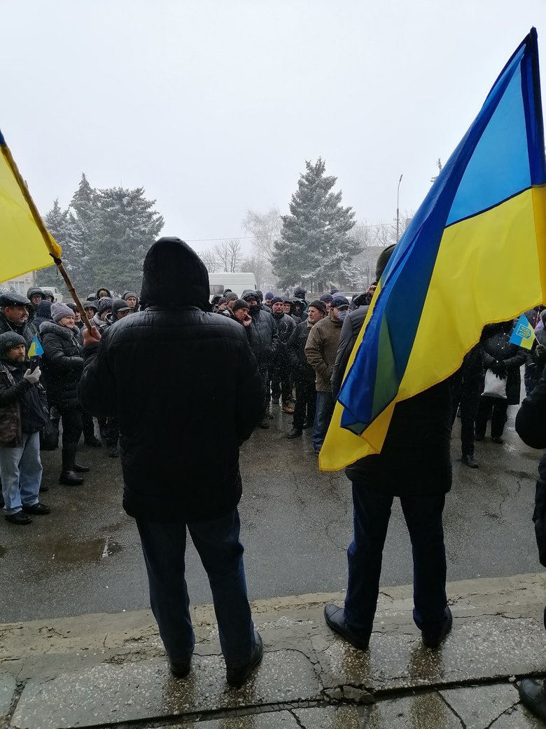 У захоплених окупантами Марківці та Білокуракиному на Луганщині відбулися проукраїнські мітінги 01