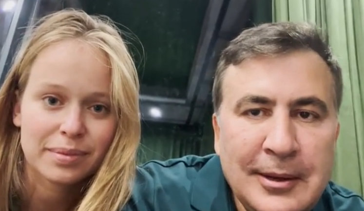 Саакашвили и "слуга народа" Ясько заявили, что влюблены друг в друга, - видео записано перед отъездом в Грузию. ВИДЕО