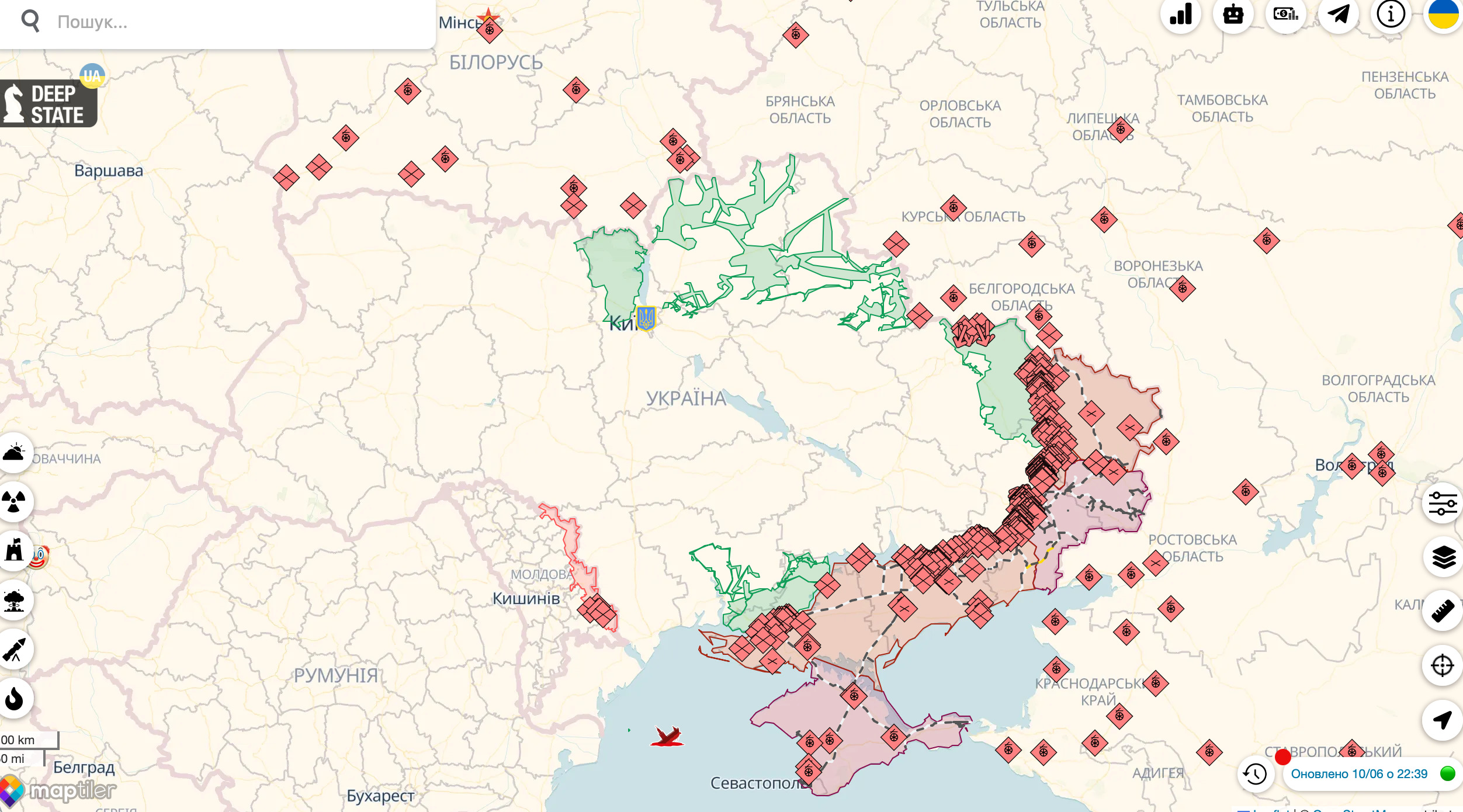Russians seized Ivanivske near Chasiv Yar - map | Censor.NET