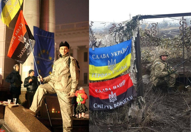 Ветеран-аеророзвідник Денис Антіпов: Ми зробили свою версію фотографії Прапор над Іодзімою. Вона розійшлася тисячами репостів. Її поширили навіть деякі американські ЗМІ 02