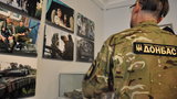 В Музее украинской диаспоры открыли выставку, посвященную погибшему в Иловайске добровольцу Маркиану Паславскому. ВИДЕО+ФОТОрепортаж