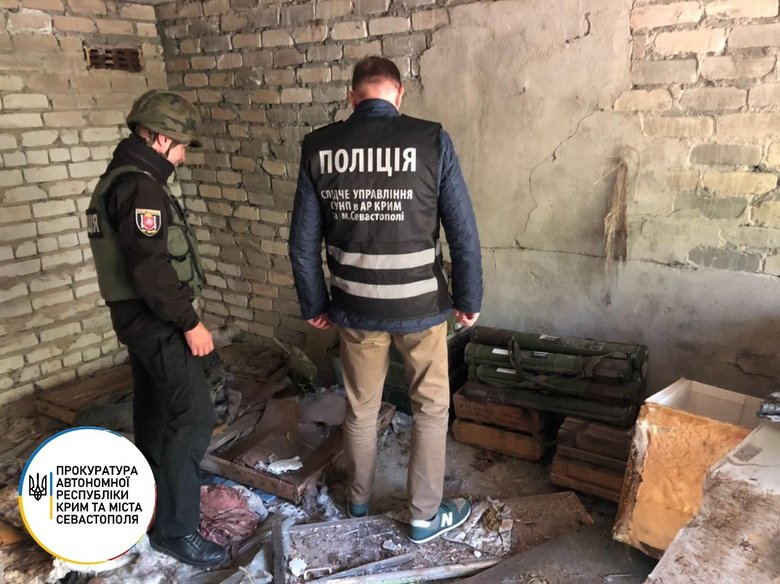 Арсенал зброї і боєприпасів виявлено в Авдіївці, - офіс ГПУ 02