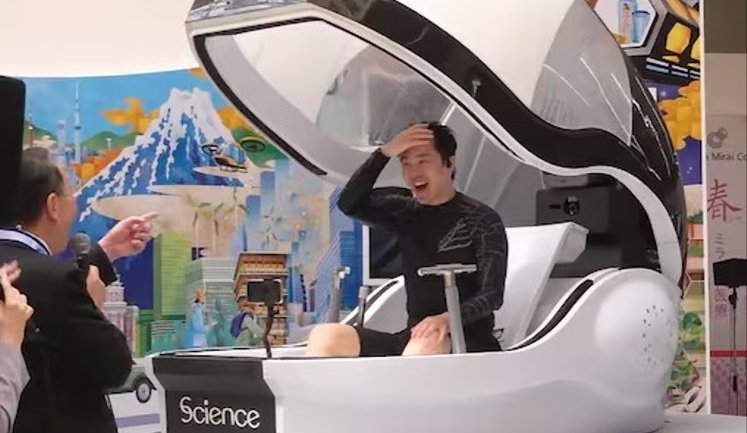 В Японії запустили в продаж "машину для прання людей"