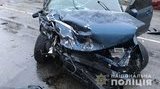 Один человек погиб, трое госпитализированы в результате лобового ДТП на Днепропетровщине. ФОТОрепортаж