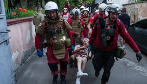 Київ після обстрілу