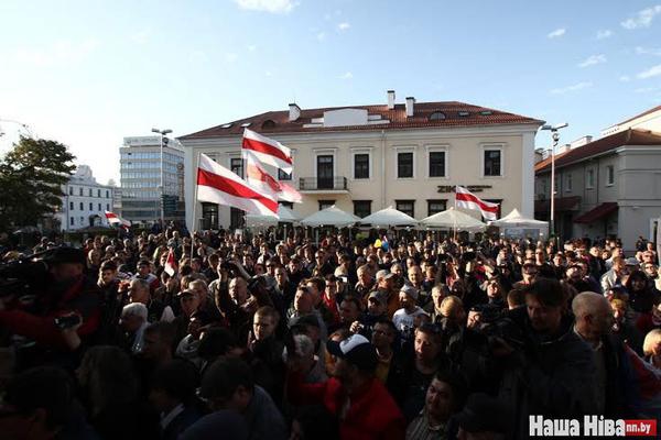 беларусь протест авиабаза