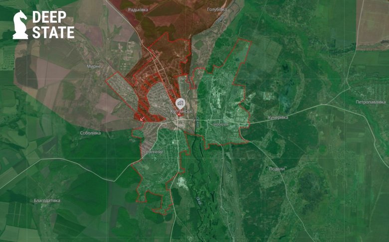 The enemy is advancing in Kupiansk'янську
