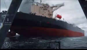 Морські дрони СБУ Sea Baby уразили в Чорному морі танкер "тіньового флоту" РФ Dashan, - джерела. ВIДЕО