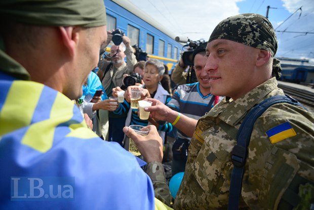 армия встреча демобилизация