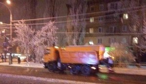 Для расчистки Киева от снега задействовано 380 единиц техники