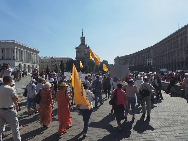 митинг михайловский