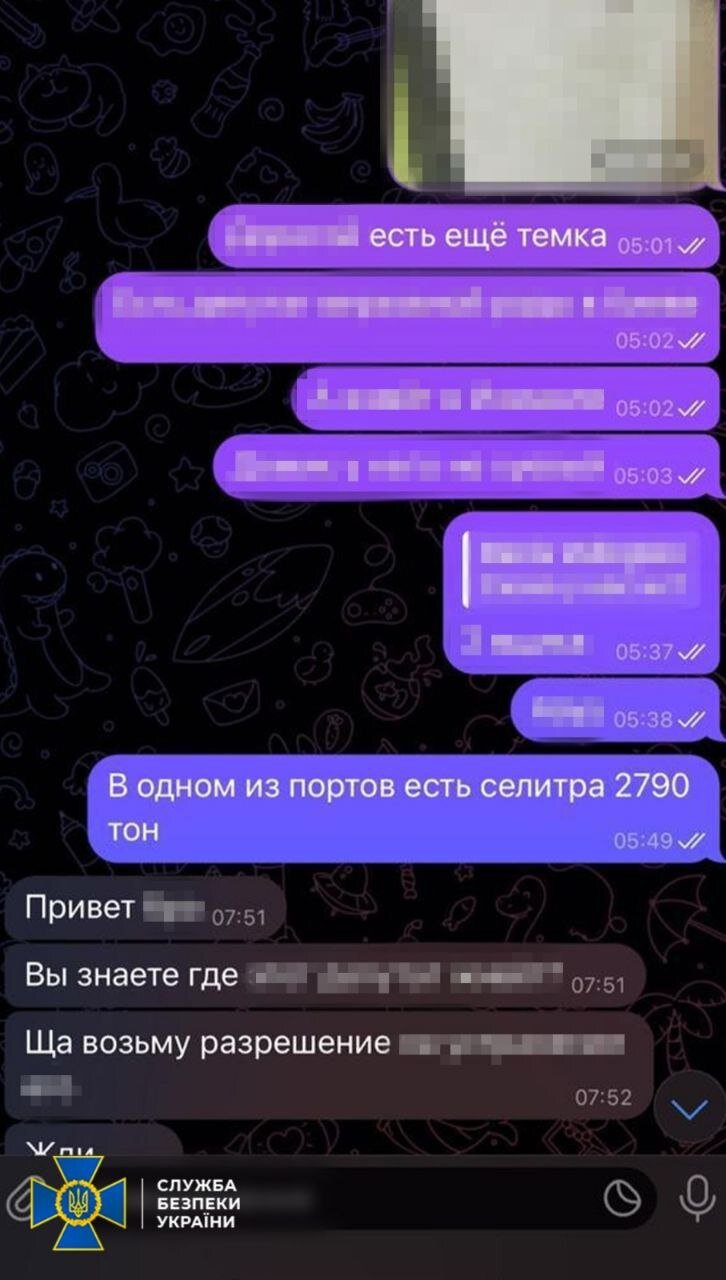 Готовили удар РФ по хранилищу селитры в Одесской области