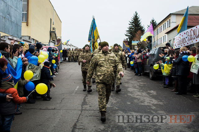 72-я ОМБр им. Черных Запорожцев вернулась из зоны АТО домой 24