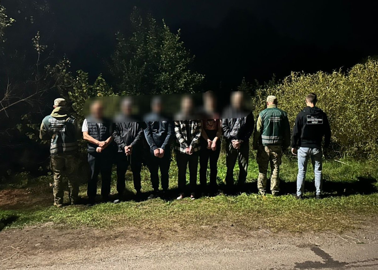 В Закарпатье задержали группу нарушителей границы