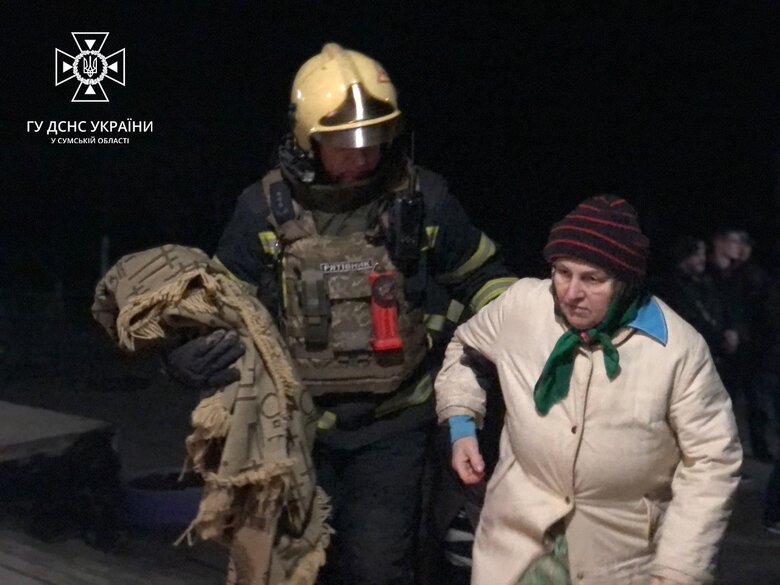 Унаслідок ворожого авіаудару по Сумщині пошкоджено будівлю психоневрологічного інтернату, евакуйовано понад 100 осіб 05