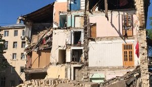 Рятувальники завершили розбір частини житлового будинку, яка обвалилася в Одесі, - ДСНС