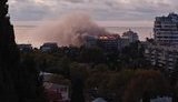 В окупованій Ялті горить санаторій Міноборони РФ, постраждалих немає