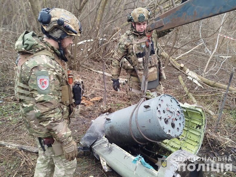 Вибухотехніки на Сумщині знешкодили частину ракети Х-101