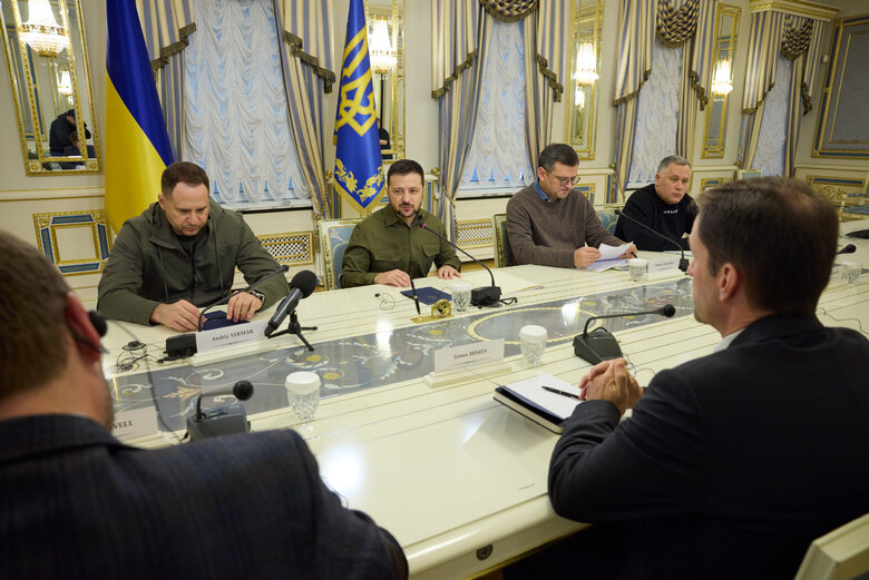 Zelensky met with US congressmen 01