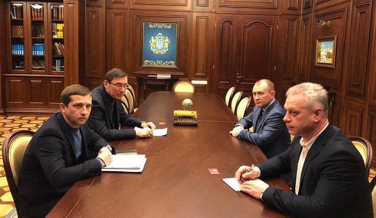 "Розробили спільний план дій", - Луценко провів зустріч зі співзасновником "Нової пошти" Климовим. ФОТО (оновлено)