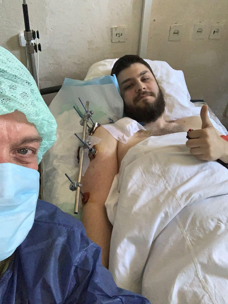 Сина Тягнибока Гордія поранено