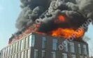 у москві горить елітний житловий комплекс