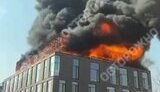 в москве горит элитный жилой комплекс