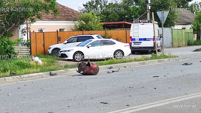 У Сімферополі вибухнув автомобіль із окупаційним помічником віцепрем’єра Запорізької області Єпіфановим 03