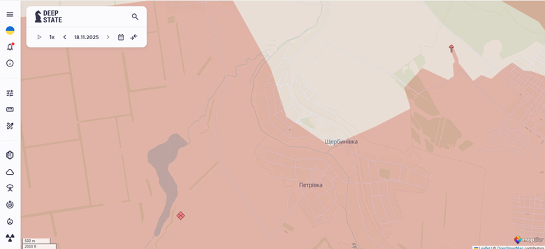 Новоспаське карта