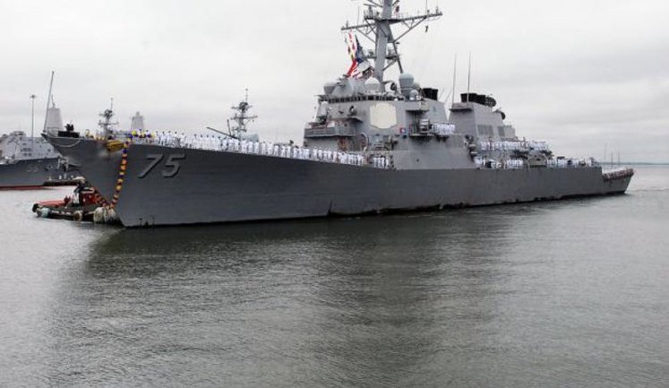 В связи с ситуацией в Украине ВМС США направляют в Черное море еще один эсминец. ФОТО