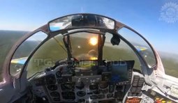 відео із кабіни українського літака