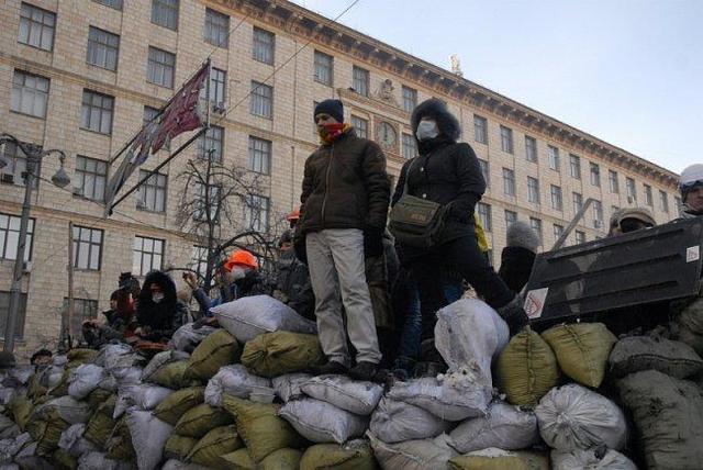баррикады грушевского
