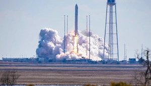 Українсько-американська ракета "Антарес" успішно вивела на орбіту вантажний корабель для МКС, - Держкосмос. ВIДЕО
