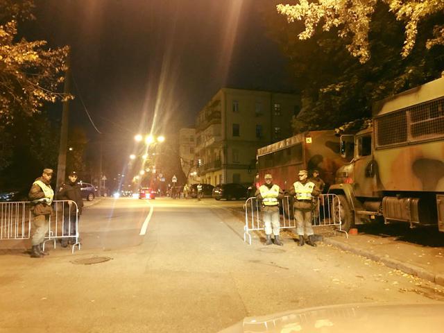 Часть правительственного квартала перекрыта в связи с визитом президента Мальты, - Администрация Президента 01