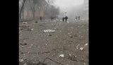 Перші хвилини після авіаудару російських окупантів по Чернігову. ВIДЕО 18+