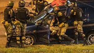 Nine Ukrainians detained during protests in Belarus