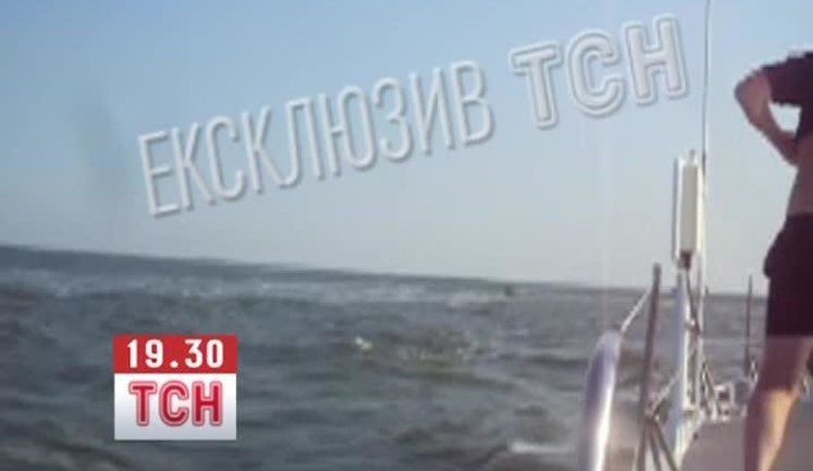 Обнародованы кадры нападения российских пограничников на украинских рыбаков. ВИДЕО