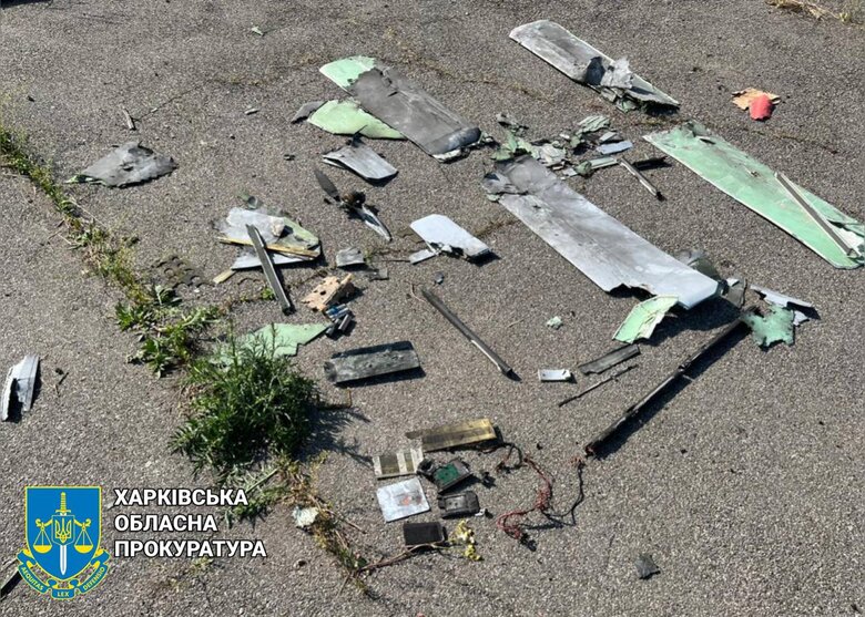 У Харкові російський дрон-камікадзе поцілив у об’єкт інфраструктури 01