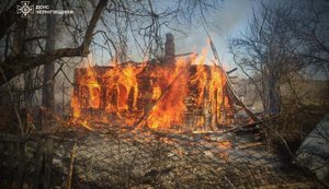 Окупанти атакували безпілотниками Чернігівщину: загинув чоловік. ФОТОрепортаж